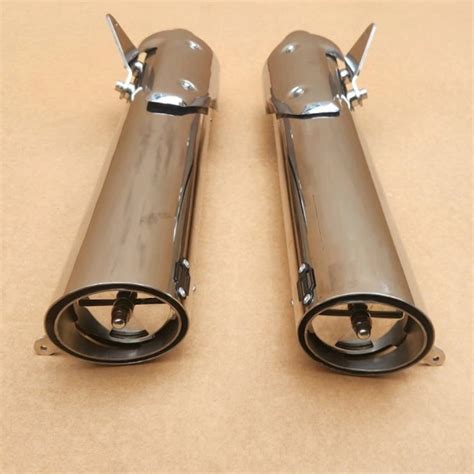 Stainless Steel Variable Sound Dual Exhaust for Bikes