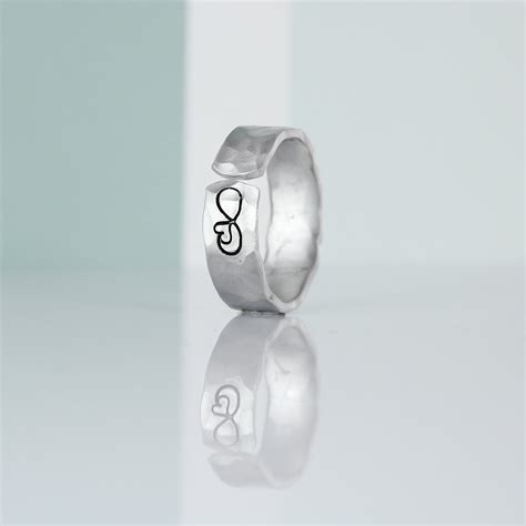 Alpha Omega Epsilon Infinity Ring Licensed Sorority Jewelry