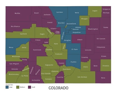 County Map For Colorado New Railroad, County And Township Map Of