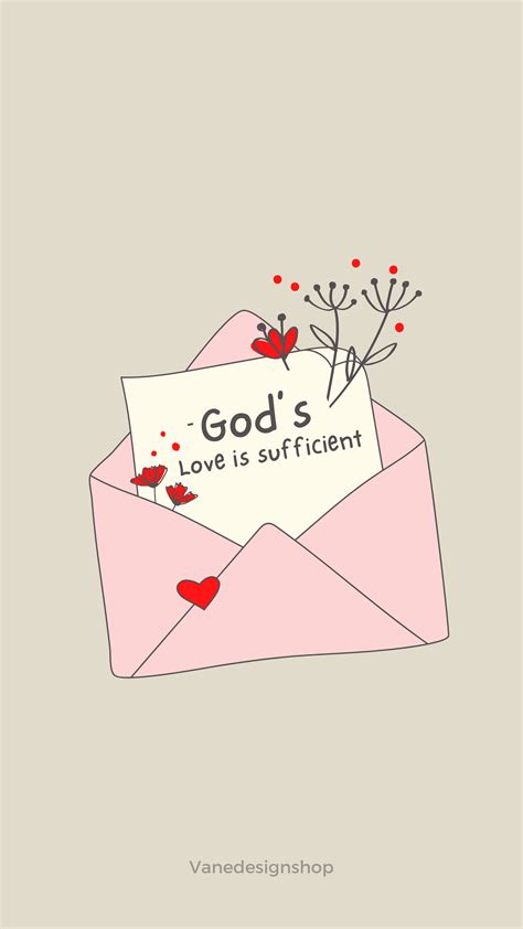 God is Love - Valentine Bible Verse Heart Wallpaper