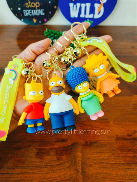 The Simpsons Keychains – Pretty Little Things