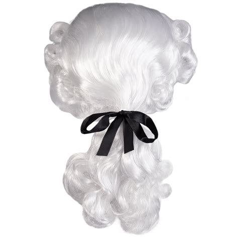 Buy Colonial Powdered Wig, Child Size - Curly White Hair for Kid ...
