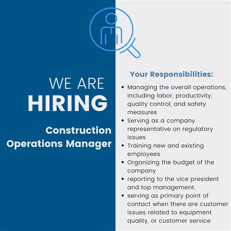 What Does a Construction Operations Manager Do? | GoCodes