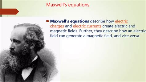 Maxwell's equation | PPTX