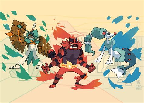 Gab Madrid - Pokemon Sun and Moon: Alola Starters