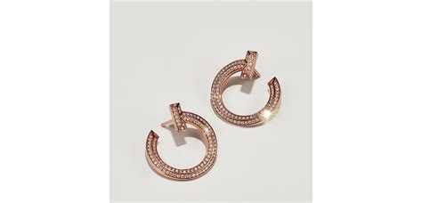 Platinum Hoop Earrings | Tiffany & Co. UK