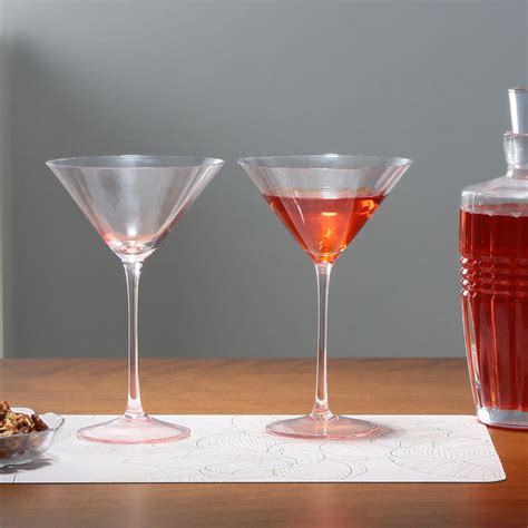Buy Kimberly 320 ml Martini Glasses Set of 2 (Transparent) Online ...