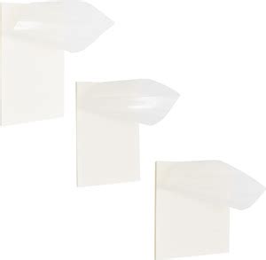 Flipkart.com | Buzz Cool TRANSPARENT 50 Sheets NON TEARABLE, 3 Colors