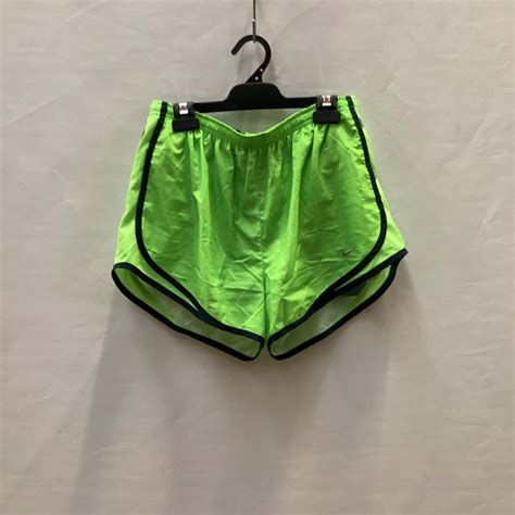 Nike Mens Size L Green running shorts (s)