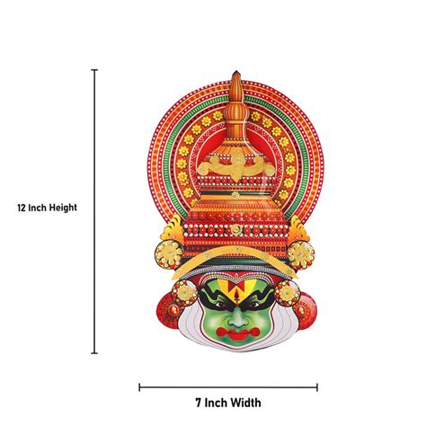 Giri - Kathakali Head | Home Decor Items | Wall Hangings