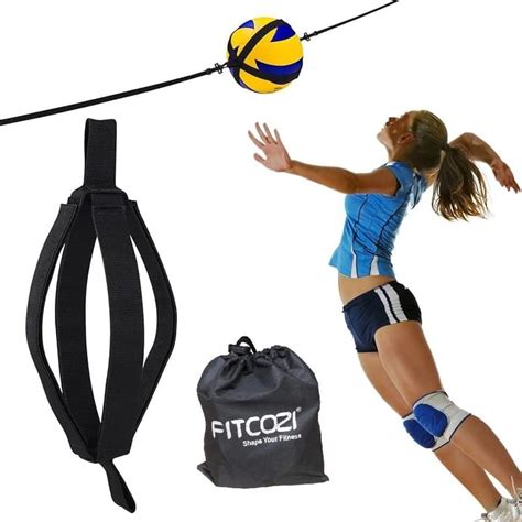 Fitcozi Volleyball Training Aid, Combo Volleyball Spike Hitting Serving ...