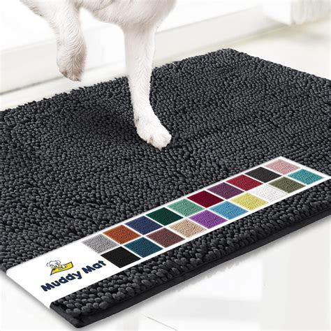 Muddy Mat® Original Dog Door Mat for Muddy Paws, Super Absorbent ...