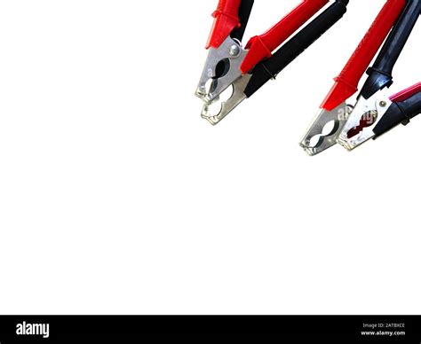 Red white black wires hi-res stock photography and images - Alamy