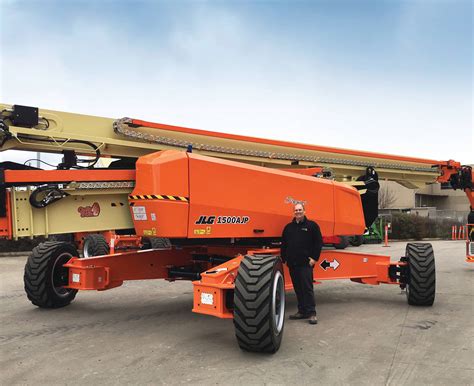 Taking delivery of world’s largest self-propelled articulating boom ...