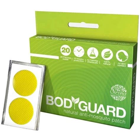 Bodyguard Premium Natural Anti Mosquito Patches,