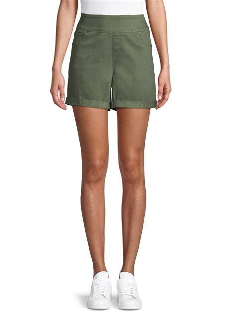 Time and Tru Women's Pull On Shorts - Walmart.com