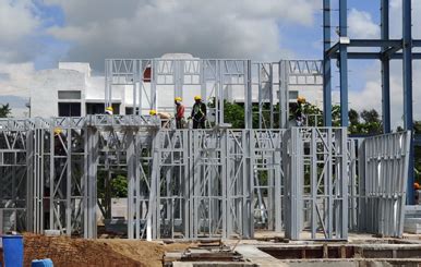 How is light gauge steel frame construction done? Look how Habinest is ...