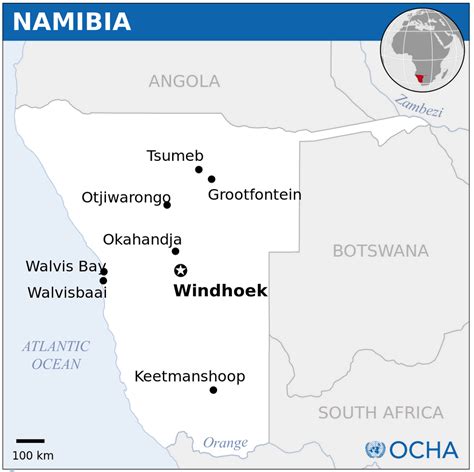 Namibia Geographical Map 的图像结果
