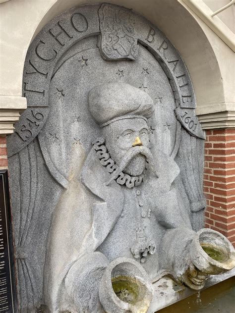 Tycho Brahe fountain in Tivoli Gardens, Copenhagen. Gold nose and all ...