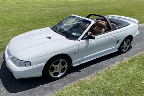 6k-Mile 1996 Ford Mustang SVT Cobra Convertible for sale on BaT Auctions - sold for $20,000 on ...