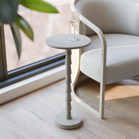 Amazon.com: Relso Sakala Solid Mango Wood Drink Table - 24 Inches High ...