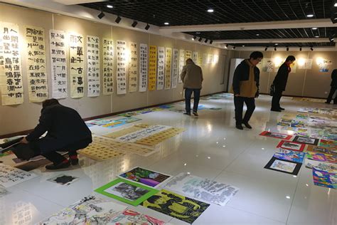 溧阳市2018年高中生美术比赛在光华高中举行