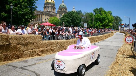 See photos of the Red Bull Soapbox Race in Iowa