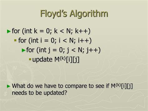 Explaining Floyd Algorithm in Java 的图像结果