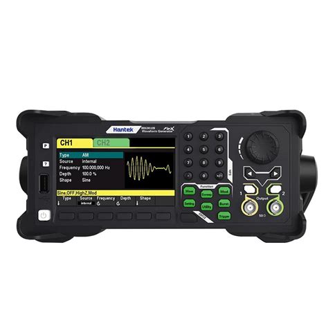 Hantek 5 in 1 arbitrary waveform generator hdg3012b 300msa s sampling ...