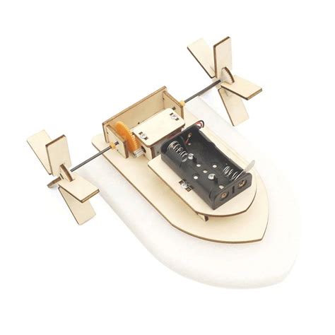 Paddle Wheeler Boat STEM Kit DIY Wooden Paddle Wheeler Boat Educational ...