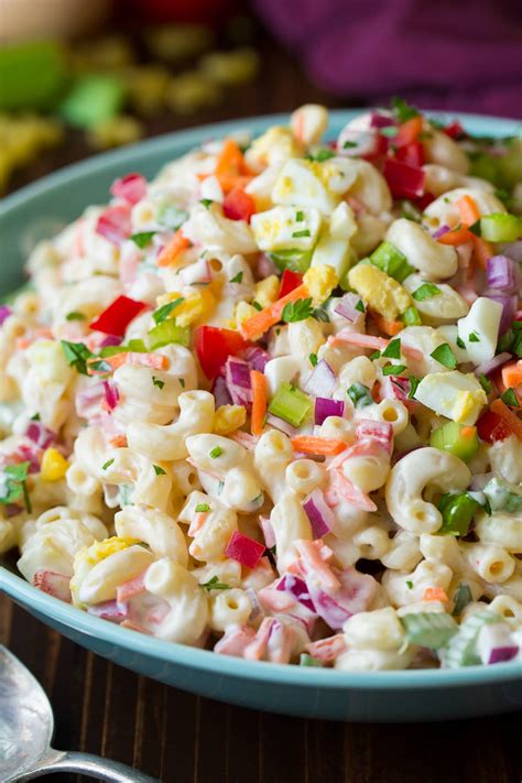 Best Homemade Creamy Pasta Salad - Homemade Ftempo