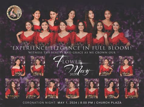 Flower of May Coronation Night, Santa Monica Parish Church ...
