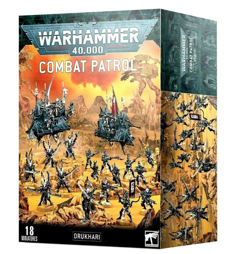 >> Drukhari: COMBAT PATROL Warhammer 40k Dark Eldar NIB! | #3886792694
