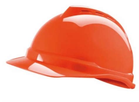 Safety Helmet - MSA Safety Helmet V Gard 500 Shell Vented Blue Trader ...