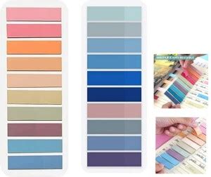 Flipkart.com | SANCORP Stick Notes with Ruler Page Markers ...