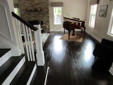 Ebony Stained Oak Hardwood Floors | Floor Roma
