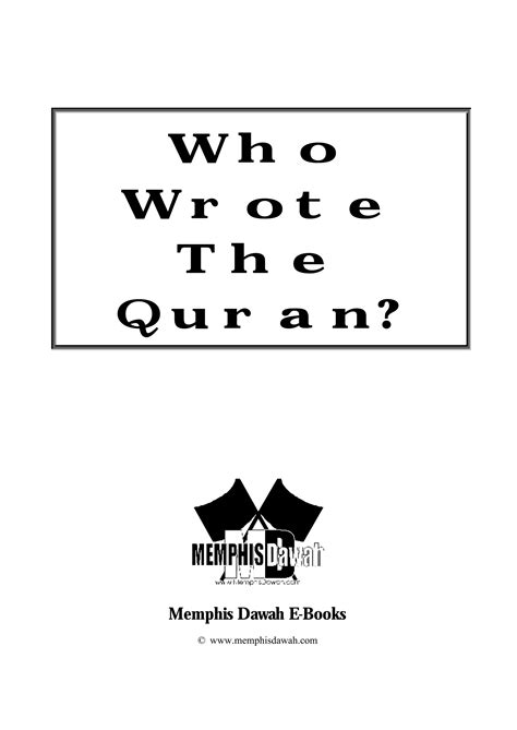 En Who Wrote The Quran | PDF