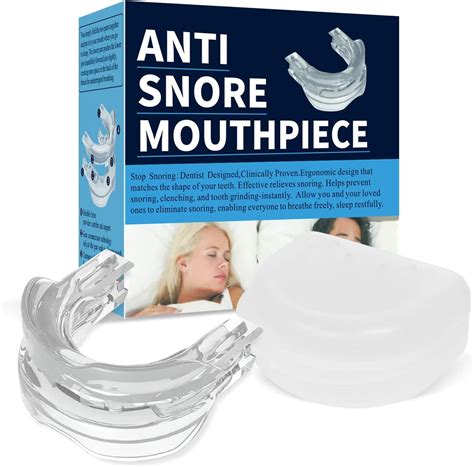 Anti Snoring Device Mouthpiece, Professional Comfortable&Adjustable ...