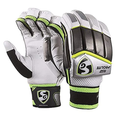 Buy SG Rsd Prolite Cricket Rh Batting Leather Gloves, Adult (Assorted ...