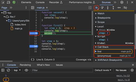 Call Stack 的图像结果