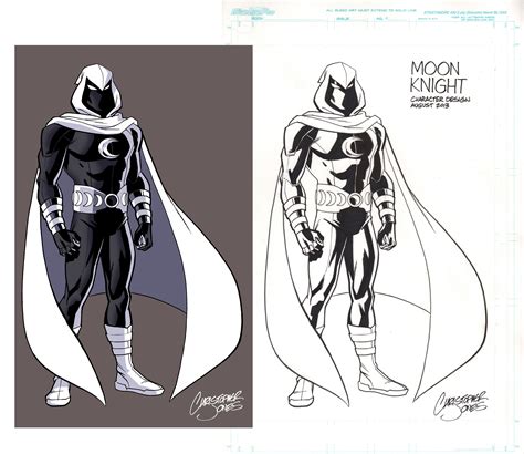 How To Draw Moon Knight