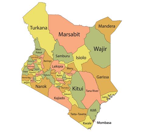 A list of Kenya counties and where we work - Transmara Sugar