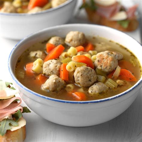 Creamy Turkey Meatball Soup at Kristina Hertz blog