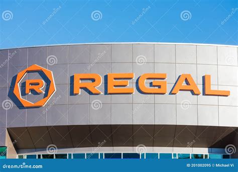 Regal Movie Theater Sign At Issaquah Highlands In The Seattle Metro ...
