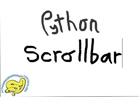 How to Add Scrollbar in Python Tkinter to Full Screen 的图像结果