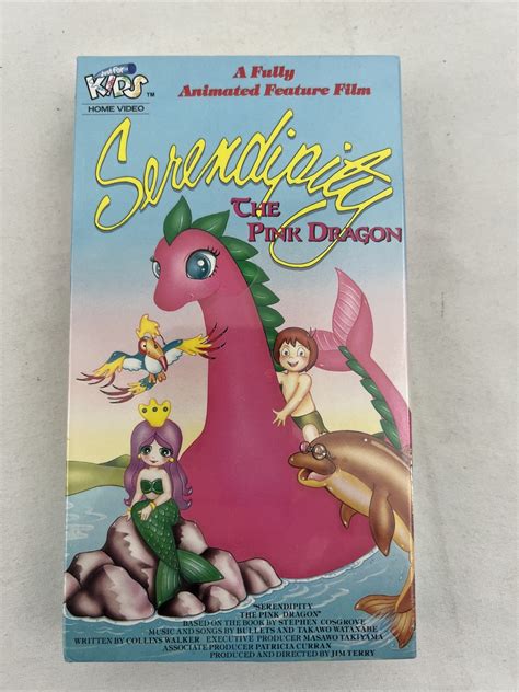 Serendipity The Pink Dragon VHS Video Tape Movie Tested Vintage 90s ...
