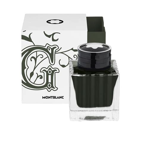 Montblanc Homage to the Brothers Grimm Ink Bottle, Green - 50ml – Makoba