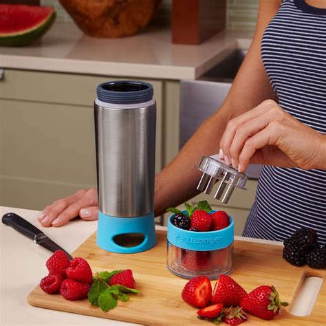 Fab.com | Aqua Zinger Green | Fruit infused water bottle, Fruit infused ...
