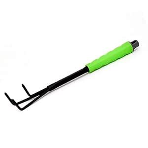 Olpad Prong Fork Weed Seeds Cultivator with Garden Tool Rust Proof Rake ...
