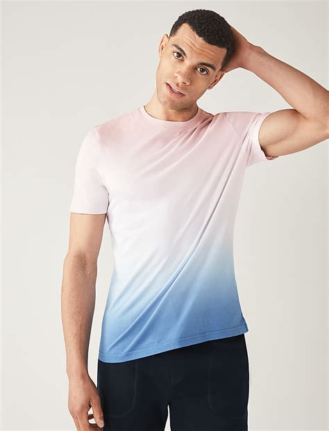 Buy Pure Cotton Ombre T-Shirt at Marks & Spencer